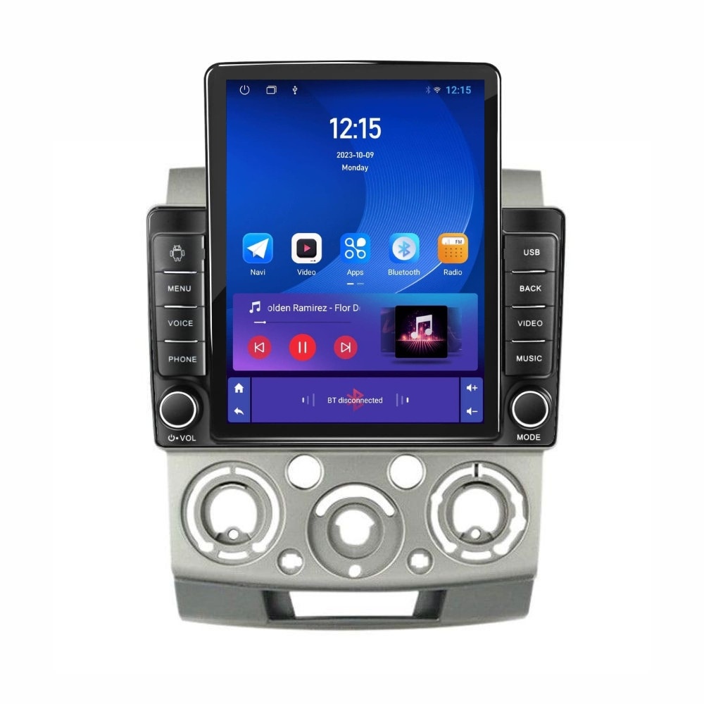 Navigatie dedicata cu Android Ford Ranger 2005 - 2011, 1GB RAM, Radio GPS Dual Zone, Touchscreen IPS 9.7" HD tip Tesla, Internet Wi-Fi, Bluetooth, MirrorLink, USB