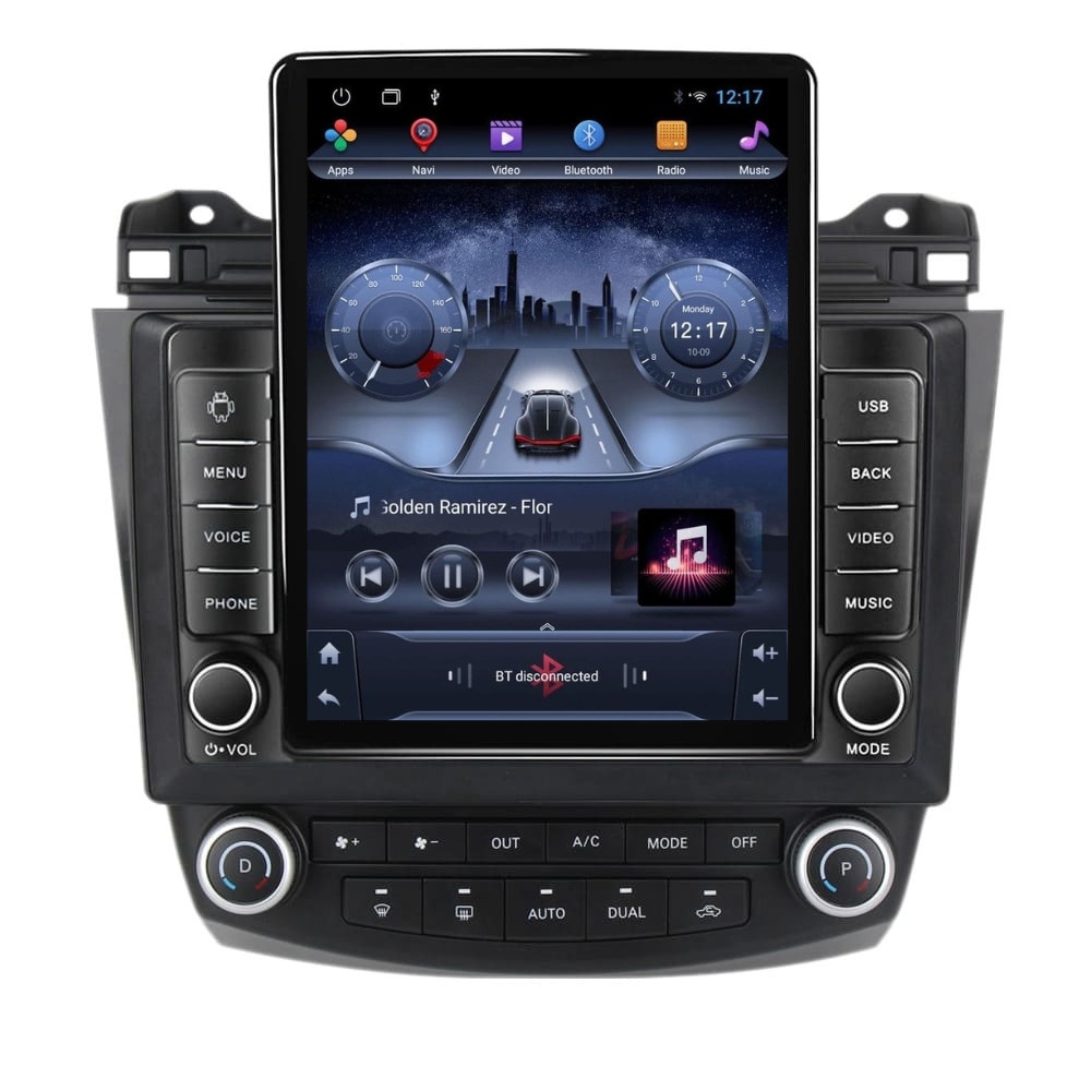 Navigatie dedicata cu Android Honda Accord VII 2003 - 2008 benzina, 2GB RAM, Radio GPS Dual Zone, Touchscreen IPS 9.7" HD tip Tesla, Internet Wi-Fi, Bluetooth, MirrorLink, USB