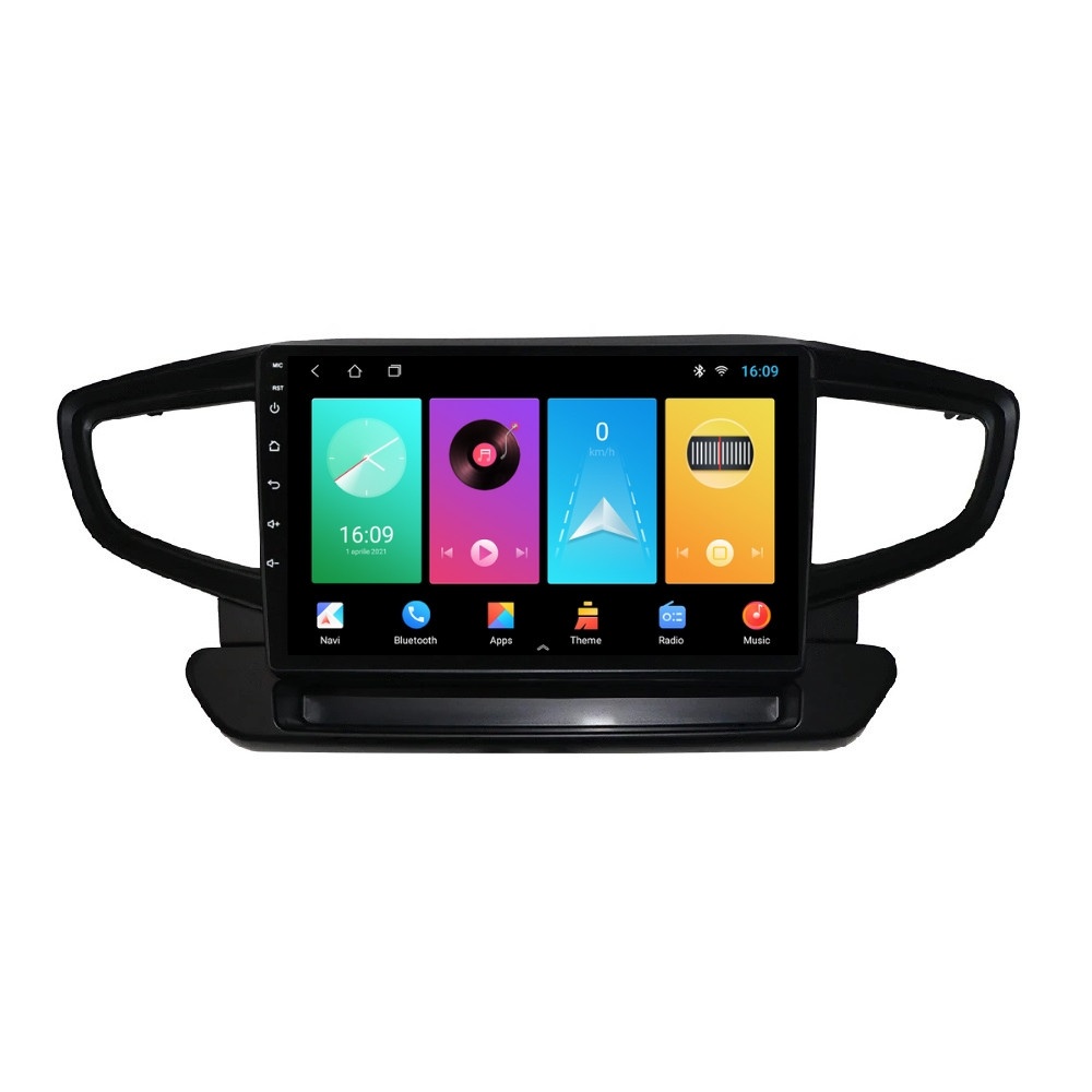 Navigatie dedicata cu Android Hyundai Ioniq (AE) 2016 - 2019, 1GB RAM, Radio GPS Dual Zone, Display HD IPS 9" Touchscreen, Internet Wi-Fi, Bluetooth, MirrorLink, USB