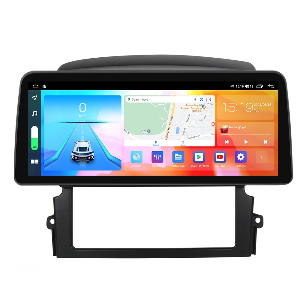 Navigatie dedicata cu Android KIA Sorento I 2006 - 2009, 4GB RAM, Radio GPS Dual Zone, Display QLED 12.3" Touchscreen, Internet Wi-Fi si slot SIM 4G, Bluetooth, MirrorLink, USB