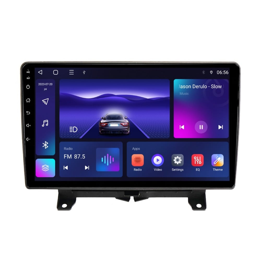 Navigatie dedicata cu Android Land Rover Range Rover Sport I 2005 - 2009, 3GB RAM, Radio GPS Dual Zone, Display HD QLED 9" Touchscreen, Internet Wi-Fi si slot SIM 4G, Bluetooth, MirrorLink, USB