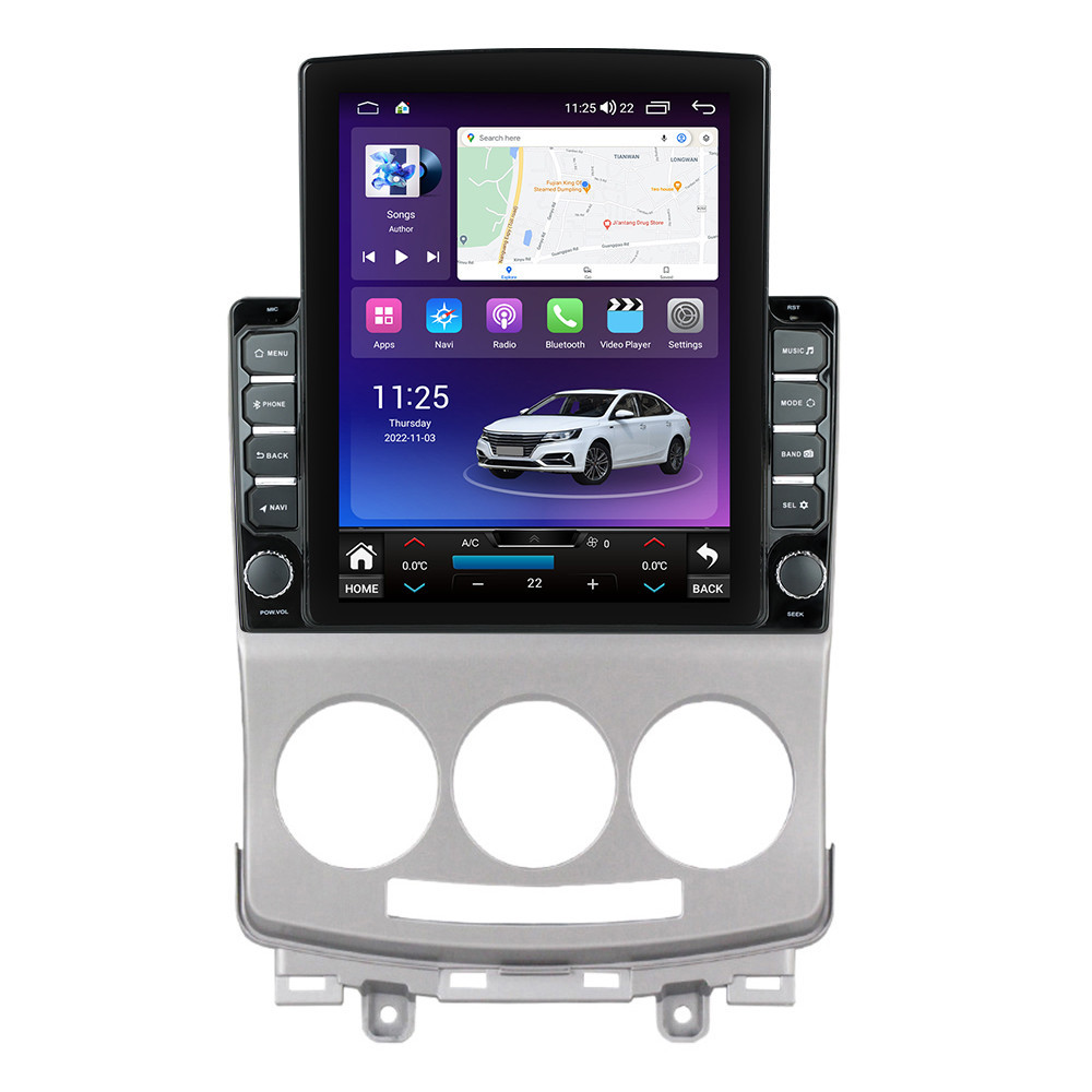 Navigatie dedicata cu Android Mazda 5 2005 - 2010, 8GB RAM, Radio GPS Dual Zone, Touchscreen IPS 9.7" HD tip Tesla, Internet Wi-Fi si slot SIM 4G, Bluetooth, MirrorLink, USB