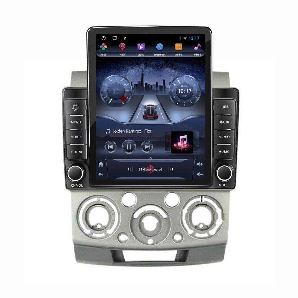 Navigatie dedicata cu Android Mazda BT-50 2005 - 2011, 2GB RAM, Radio GPS Dual Zone, Touchscreen IPS 9.7" HD tip Tesla, Internet Wi-Fi, Bluetooth, MirrorLink, USB