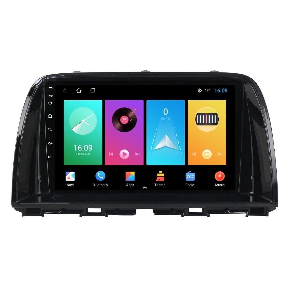 Navigatie dedicata cu Android Mazda CX-5 2011 - 2017, 2GB RAM, Radio GPS Dual Zone, Display HD IPS 9" Touchscreen, Internet Wi-Fi, Bluetooth, MirrorLink, USB