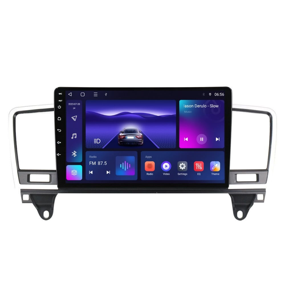 Navigatie dedicata cu Android Mercedes GL-Class GL X166 2012 - 2015, 3GB RAM, Radio GPS Dual Zone, Display HD QLED 9" Touchscreen, Internet Wi-Fi si slot SIM 4G, Bluetooth, MirrorLink, USB