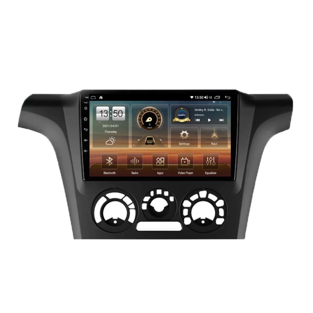 Navigatie dedicata cu Android Mitsubishi Outlander I 2001 - 2006, 4GB RAM, Radio GPS Dual Zone, Display HD QLED 10" Touchscreen, Internet Wi-Fi si slot SIM 4G, Bluetooth, MirrorLink, USB