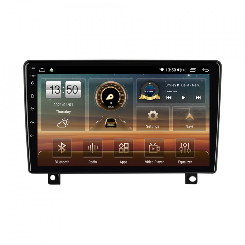 Navigatie dedicata cu Android Opel Astra H 2004 - 2014, 8GB RAM, Radio GPS Dual Zone, Display HD QLED 9'' Touchscreen, Internet Wi-Fi si slot SIM 4G, Bluetooth, MirrorLink, USB