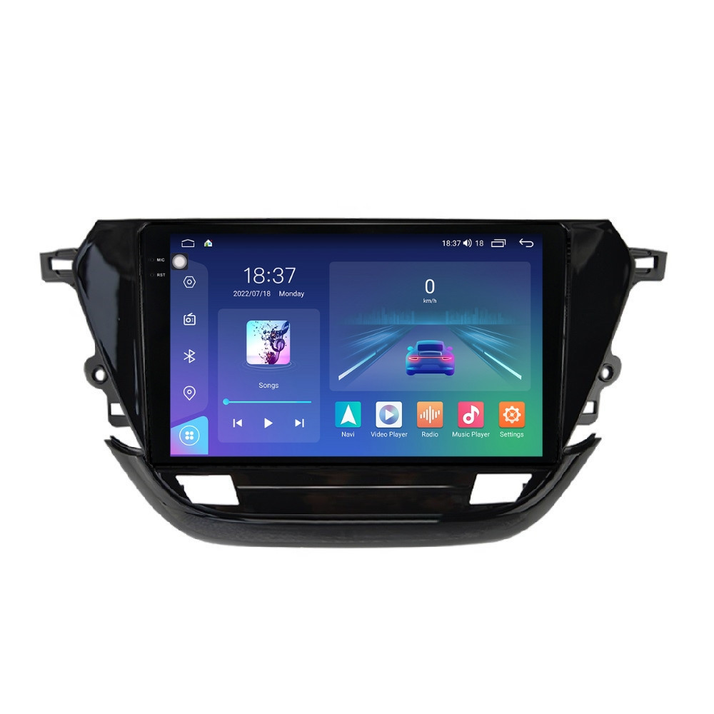 Navigatie dedicata cu Android Opel Corsa F dupa 2019, 8GB RAM, Radio GPS Dual Zone, Display 2K QLED 9.5" Touchscreen, Internet Wi-Fi si slot SIM 4G, Bluetooth, MirrorLink, USB
