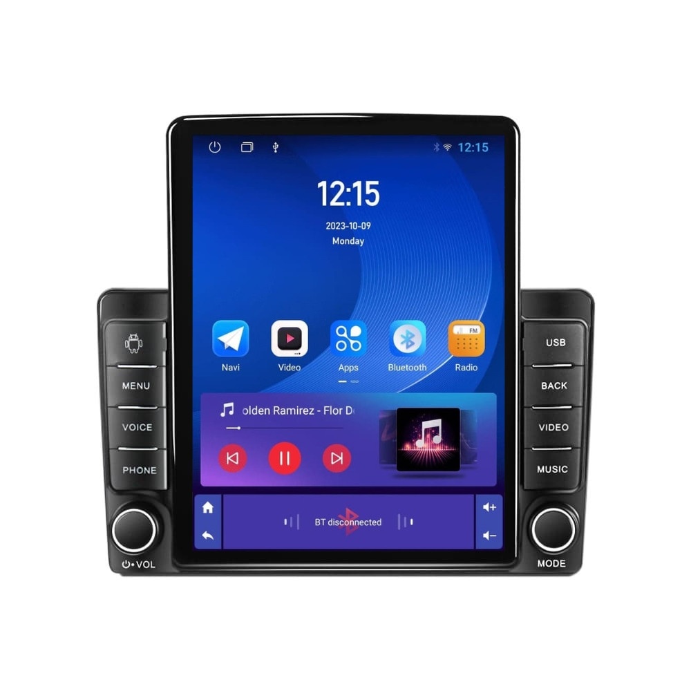 Navigatie dedicata cu Android Peugeot Partner 2008 - 2018, 1GB RAM, Radio GPS Dual Zone, Touchscreen IPS 9.7" HD tip Tesla, Internet Wi-Fi, Bluetooth, MirrorLink, USB