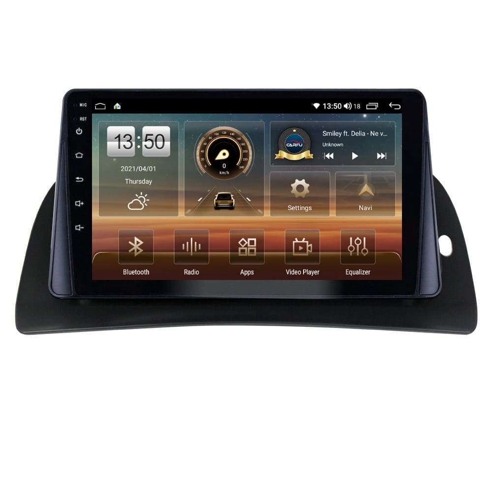 Navigatie dedicata cu Android Renault Kangoo II 2008 - 2021, 4GB RAM, Radio GPS Dual Zone, Display HD QLED 9" Touchscreen, Internet Wi-Fi si slot SIM 4G, Bluetooth, MirrorLink, USB
