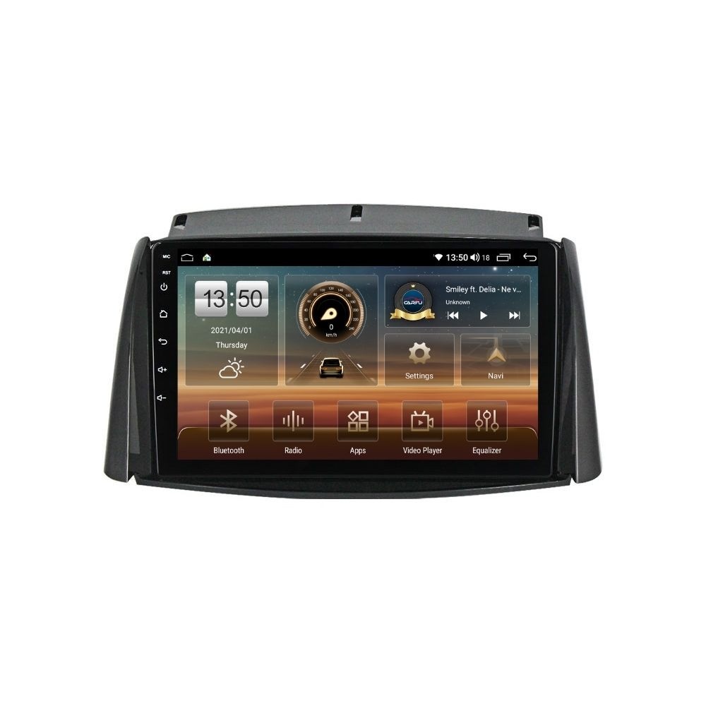 Navigatie dedicata cu Android Renault Koleos 2008 - 2016, 4GB RAM, Radio GPS Dual Zone, Display HD QLED 9" Touchscreen, Internet Wi-Fi si slot SIM 4G, Bluetooth, MirrorLink, USB