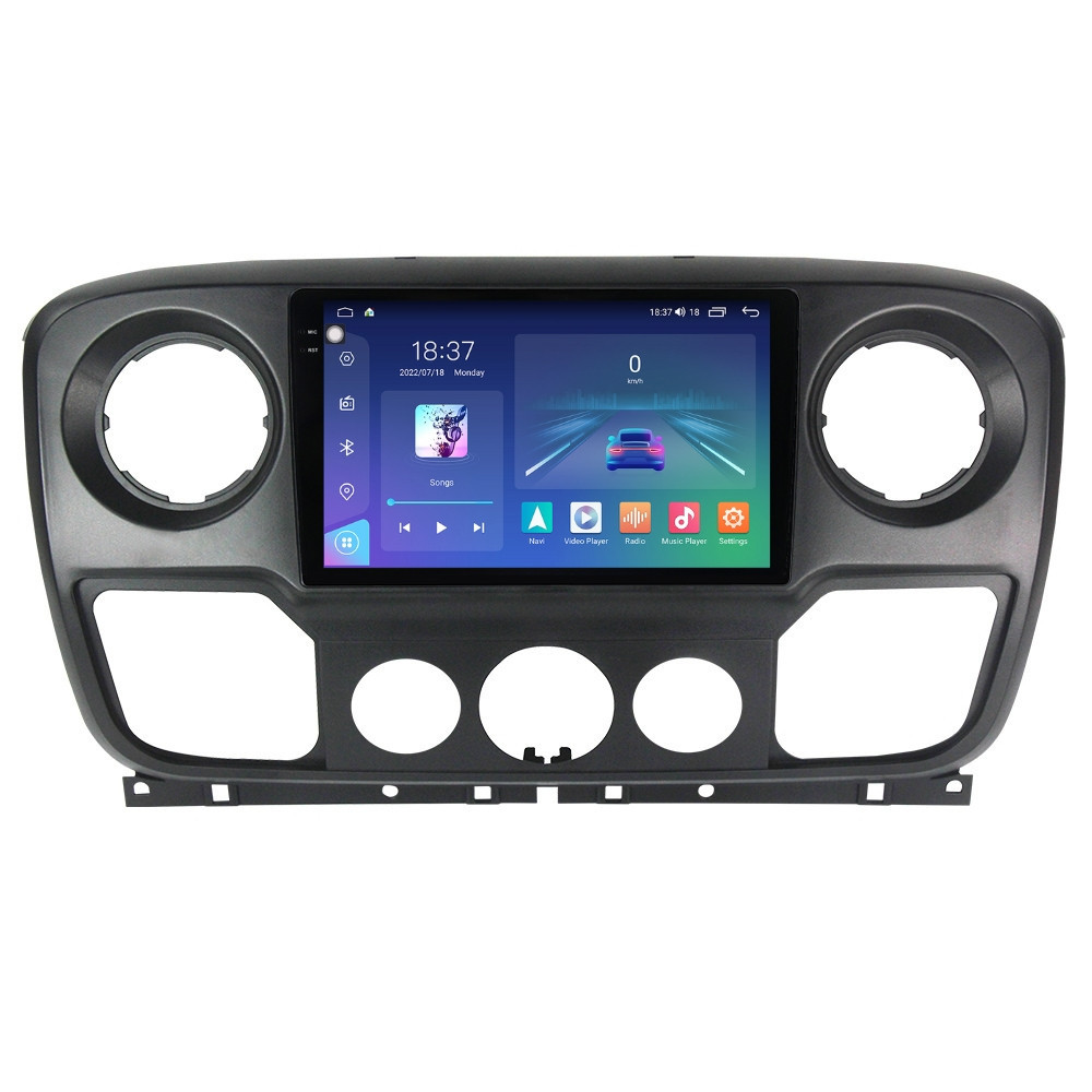 Navigatie dedicata cu Android Renault Master III 2010 - 2019, 4GB RAM, Radio GPS Dual Zone, Display 2K QLED 10.36" Touchscreen, Internet Wi-Fi si slot SIM 4G, Bluetooth, MirrorLink, USB