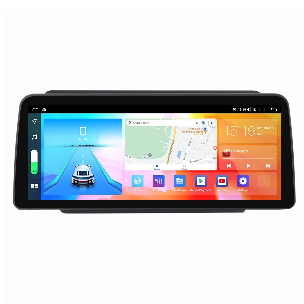 Navigatie dedicata cu Android Skoda Rapid 2011 - 2019, 8GB RAM, Radio GPS Dual Zone, Display QLED 12.3" Touchscreen, Internet Wi-Fi si slot SIM 4G, Bluetooth, MirrorLink, USB