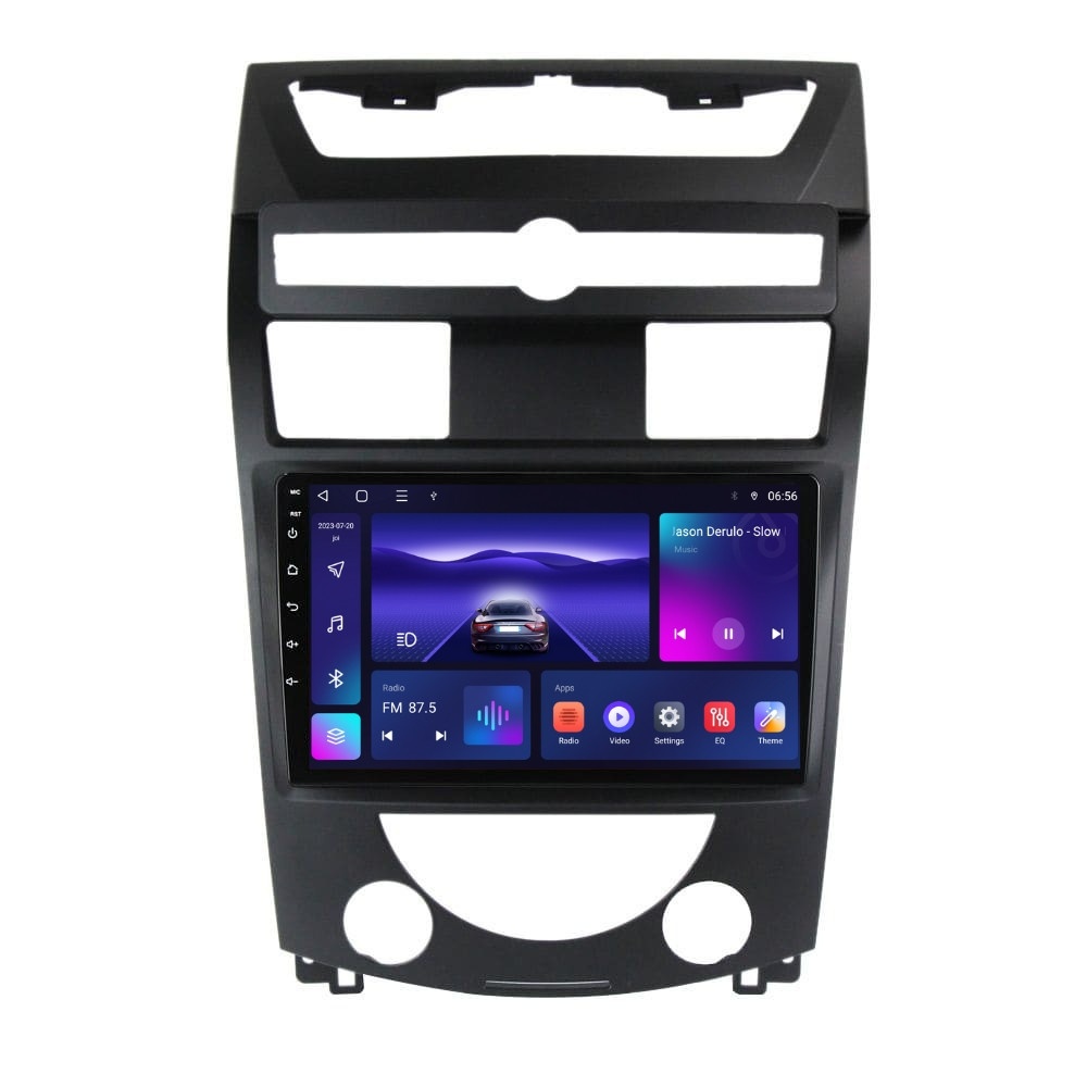 Navigatie dedicata cu Android Ssangyong Rexton 2006 - 2012, 4GB RAM, Radio GPS Dual Zone, Display HD IPS 10" Touchscreen, Internet Wi-Fi, Bluetooth, MirrorLink, USB