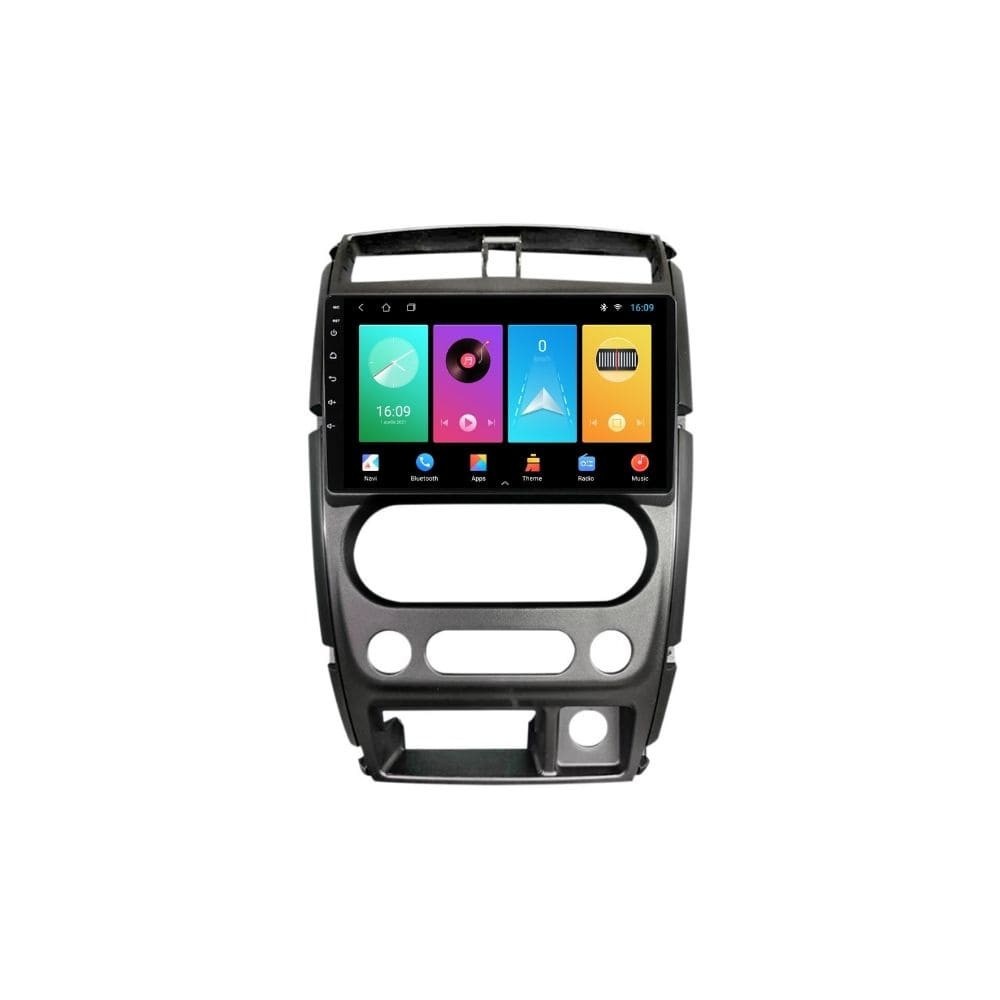 Navigatie dedicata cu Android Suzuki Jimny 2005 - 2018, 1GB RAM, Radio GPS Dual Zone, Display HD IPS 9" Touchscreen, Internet Wi-Fi, Bluetooth, MirrorLink, USB