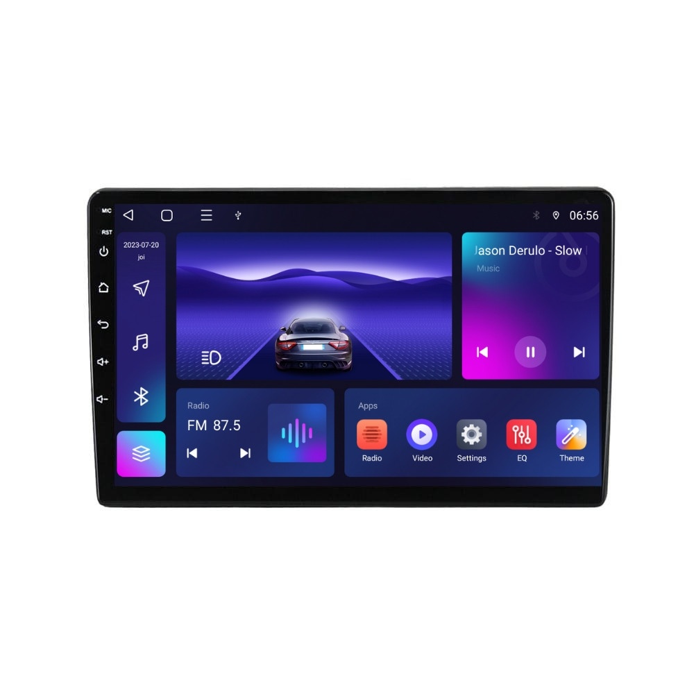 Navigatie dedicata cu Android Toyota Auris 2012 - 2015, 4GB RAM, Radio GPS Dual Zone, Display HD IPS 10" Touchscreen, Internet Wi-Fi, Bluetooth, MirrorLink, USB