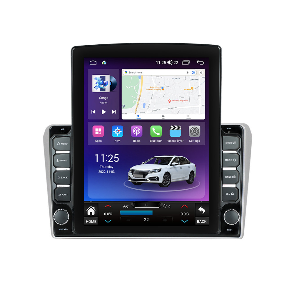 Navigatie dedicata cu Android Toyota Avensis T25 2003 - 2009, 4GB RAM, Radio GPS Dual Zone, Touchscreen IPS 9.7" HD tip Tesla, Internet Wi-Fi si slot SIM 4G, Bluetooth, MirrorLink, USB