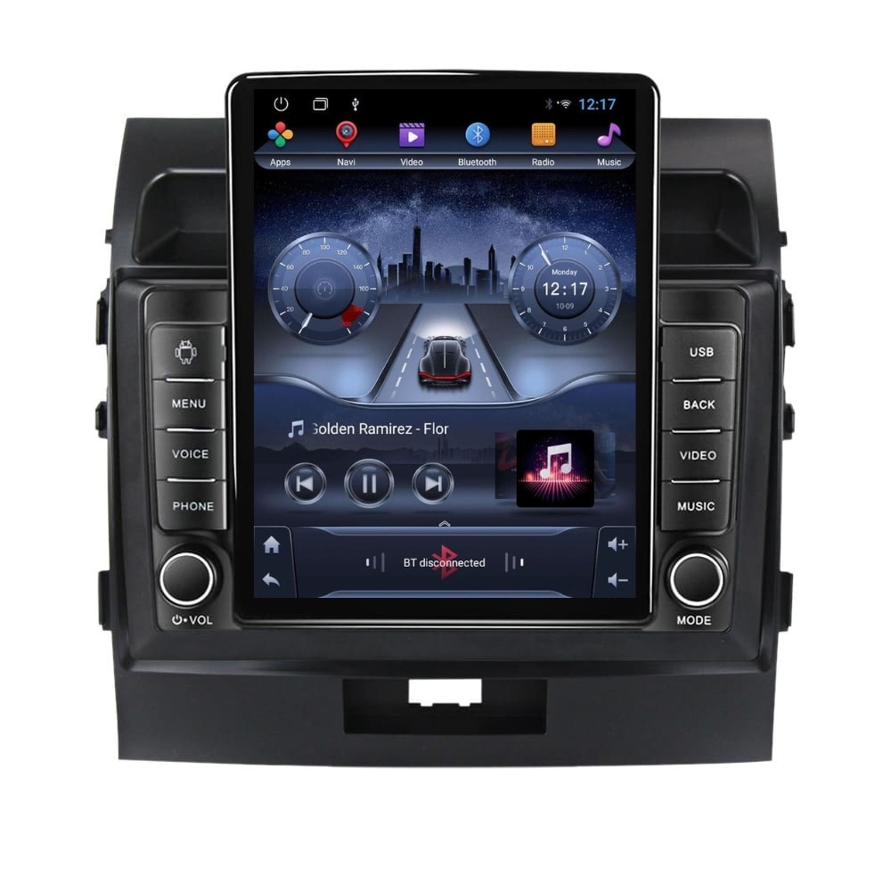 Navigatie dedicata cu Android Toyota Land Cruiser J200 2008 - 2015, 2GB RAM, Radio GPS Dual Zone, Touchscreen IPS 9.7" HD tip Tesla, Internet Wi-Fi, Bluetooth, MirrorLink, USB