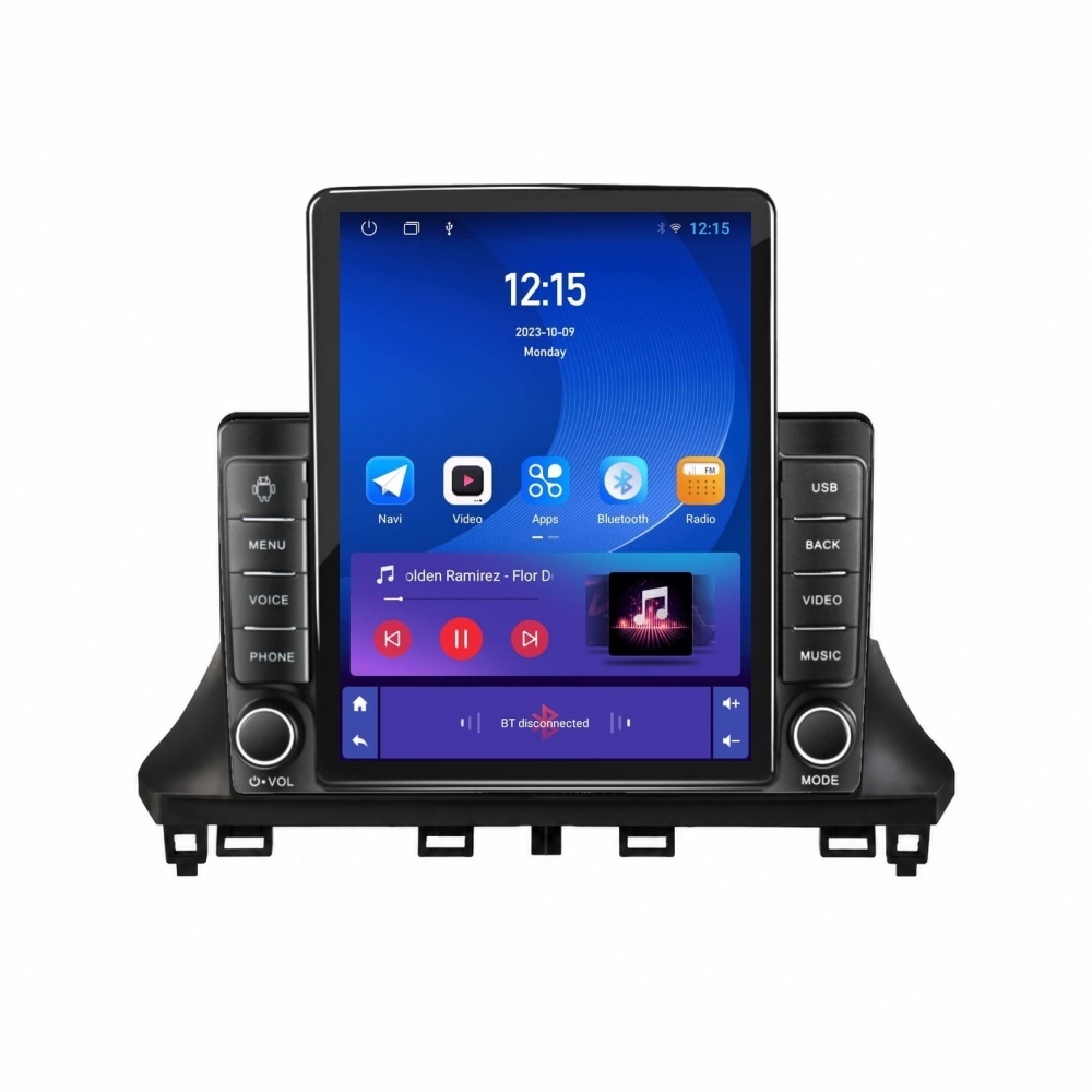 Navigatie dedicata cu Android Toyota Proace dupa 2024, 1GB RAM, Radio GPS Dual Zone, Touchscreen IPS 9.7" HD tip Tesla, Internet Wi-Fi, Bluetooth, MirrorLink, USB