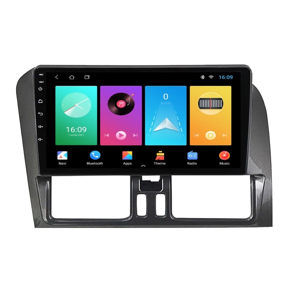 Navigatie dedicata cu Android Volvo XC60 I 2014 - 2017, 2GB RAM, Radio GPS Dual Zone, Display HD IPS 9" Touchscreen, Internet Wi-Fi, Bluetooth, MirrorLink, USB