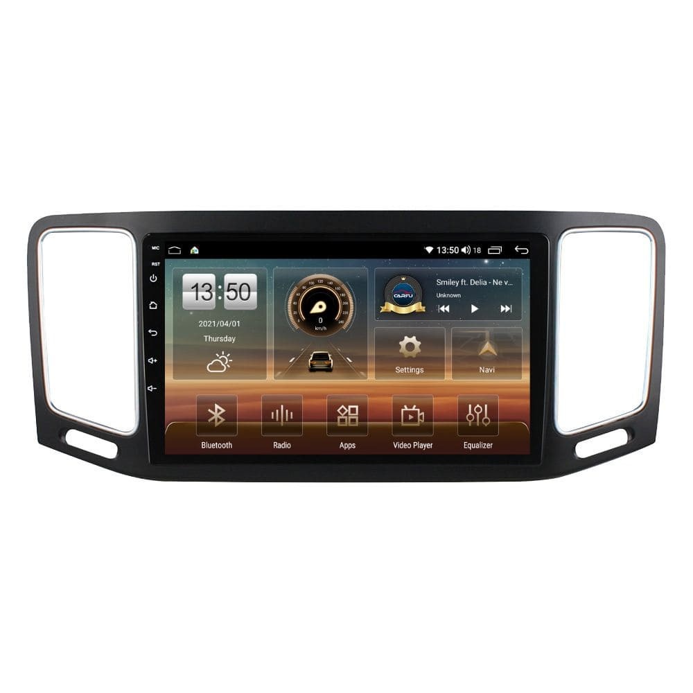 Navigatie dedicata cu Android VW Sharan dupa 2010, 4GB RAM, Radio GPS Dual Zone, Display HD QLED 9'' Touchscreen, Internet Wi-Fi si slot SIM 4G, Bluetooth, MirrorLink, USB
