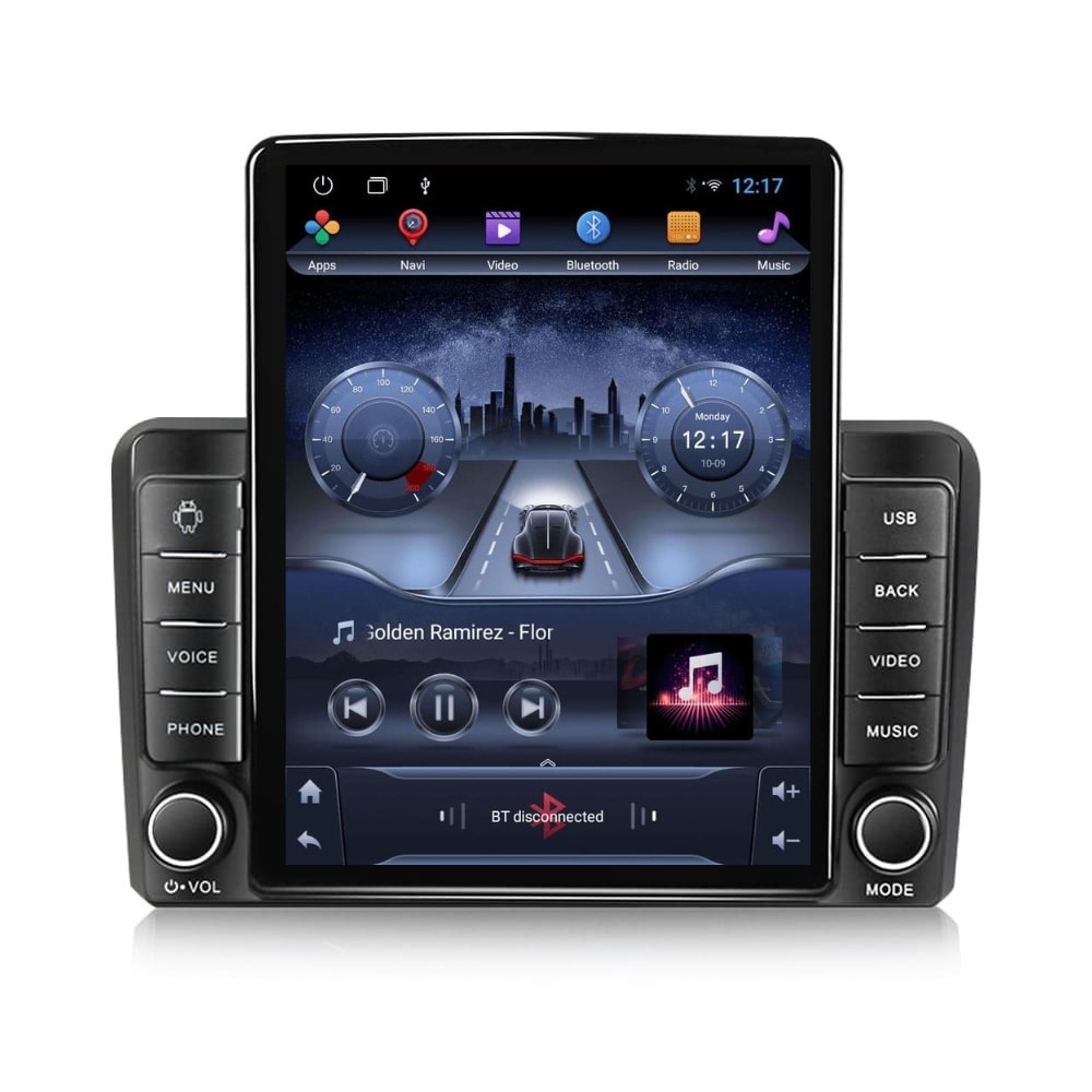 Navigatie dedicata cu Android Audi A3 (8P1) 2003 - 2013, 2GB RAM, Radio GPS Dual Zone, Touchscreen IPS 9.7" HD tip Tesla, Internet Wi-Fi, Bluetooth, MirrorLink, USB
