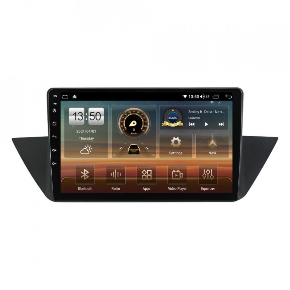 Navigatie dedicata cu Android BMW X1 (E84) 2009 - 2015, 6GB RAM, Radio GPS Dual Zone, Display HD QLED 10" Touchscreen, Internet Wi-Fi si slot SIM 4G, Bluetooth, MirrorLink, USB