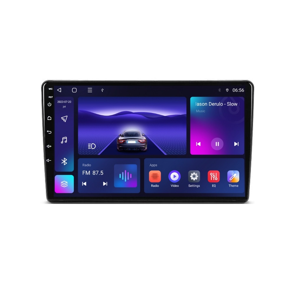 Navigatie dedicata cu Android Citroen Berlingo 2008 - 2018, 4GB RAM, Radio GPS Dual Zone, Display HD IPS 9" Touchscreen, Internet Wi-Fi, Bluetooth, MirrorLink, USB