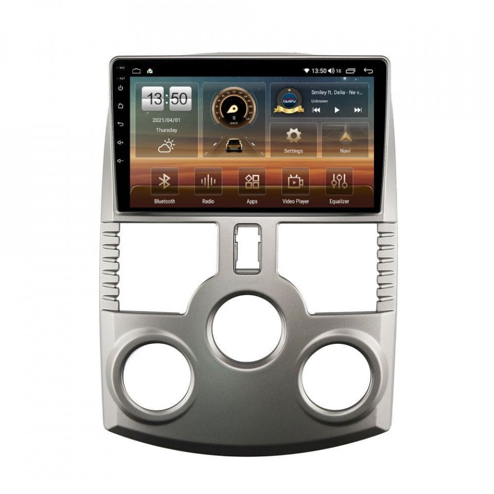 Navigatie dedicata cu Android Daihatsu Terios dupa 2005, 6GB RAM, Radio GPS Dual Zone, Display HD QLED 9" Touchscreen, Internet Wi-Fi si slot SIM 4G, Bluetooth, MirrorLink, USB