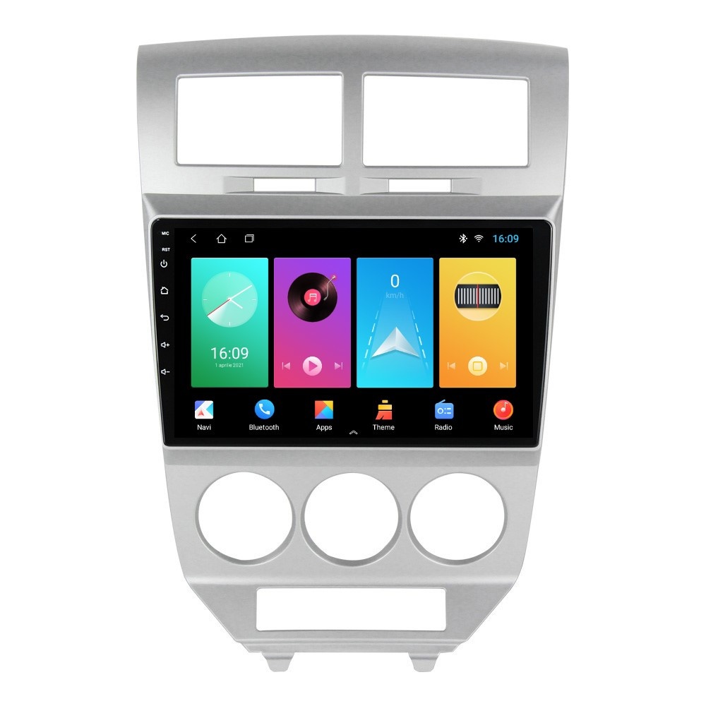 Navigatie dedicata cu Android Dodge Caliber 2006 - 2010, 2GB RAM, Radio GPS Dual Zone, Display HD IPS 10" Touchscreen, Internet Wi-Fi, Bluetooth, MirrorLink, USB