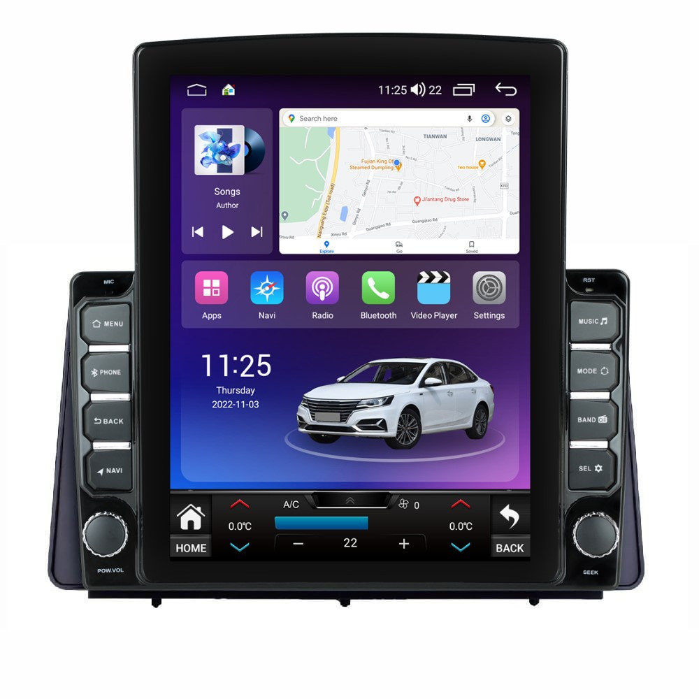 Navigatie dedicata cu Android Ford Focus IV dupa 2018, 8GB RAM, Radio GPS Dual Zone, Touchscreen IPS 9.7" HD tip Tesla, Internet Wi-Fi si slot SIM 4G, Bluetooth, MirrorLink, USB