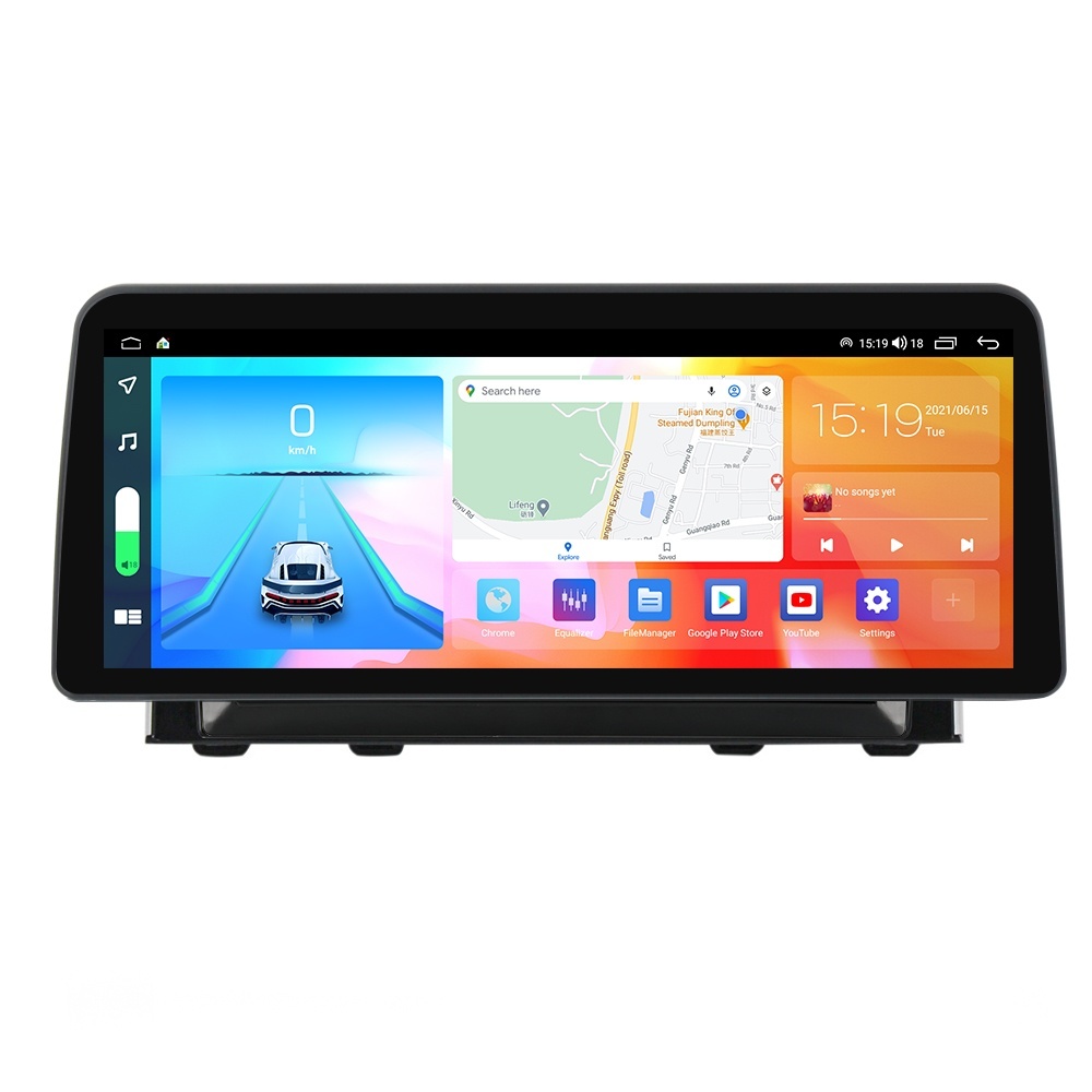 Navigatie dedicata cu Android Honda CR-V V 2017 - 2022, 8GB RAM, Radio GPS Dual Zone, Display QLED 12.3" Touchscreen, Internet Wi-Fi si slot SIM 4G, Bluetooth, MirrorLink, USB