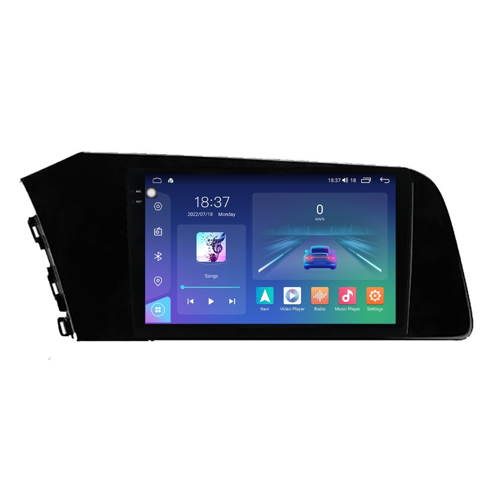Navigatie dedicata cu Android Hyundai Elantra VII dupa 2020, 8GB RAM, Radio GPS Dual Zone, Display 2K QLED 10.36" Touchscreen, Internet Wi-Fi si slot SIM 4G, Bluetooth, MirrorLink, USB