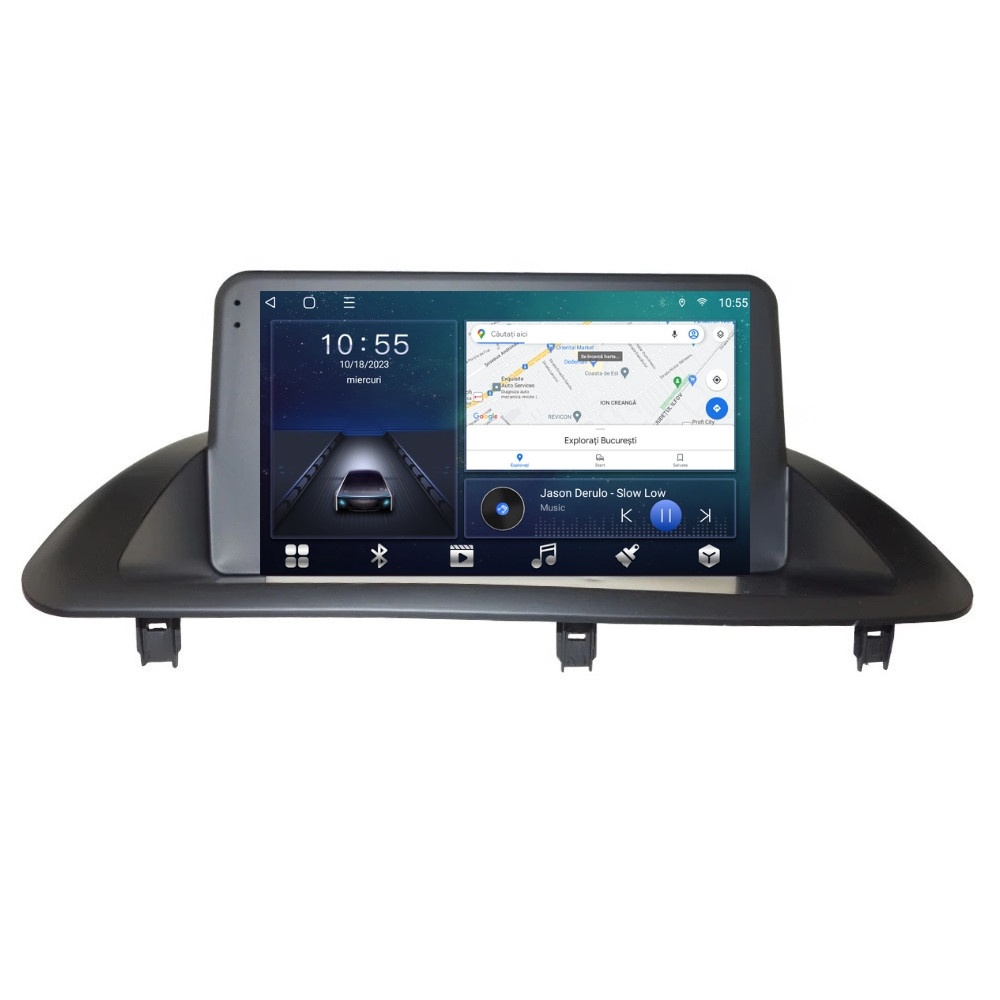 Navigatie dedicata cu Android Lexus CT 2011 - 2018, 2GB RAM, Radio GPS Dual Zone, Display HD QLED 9" Touchscreen, Internet Wi-Fi si slot SIM 4G, Bluetooth, MirrorLink, USB