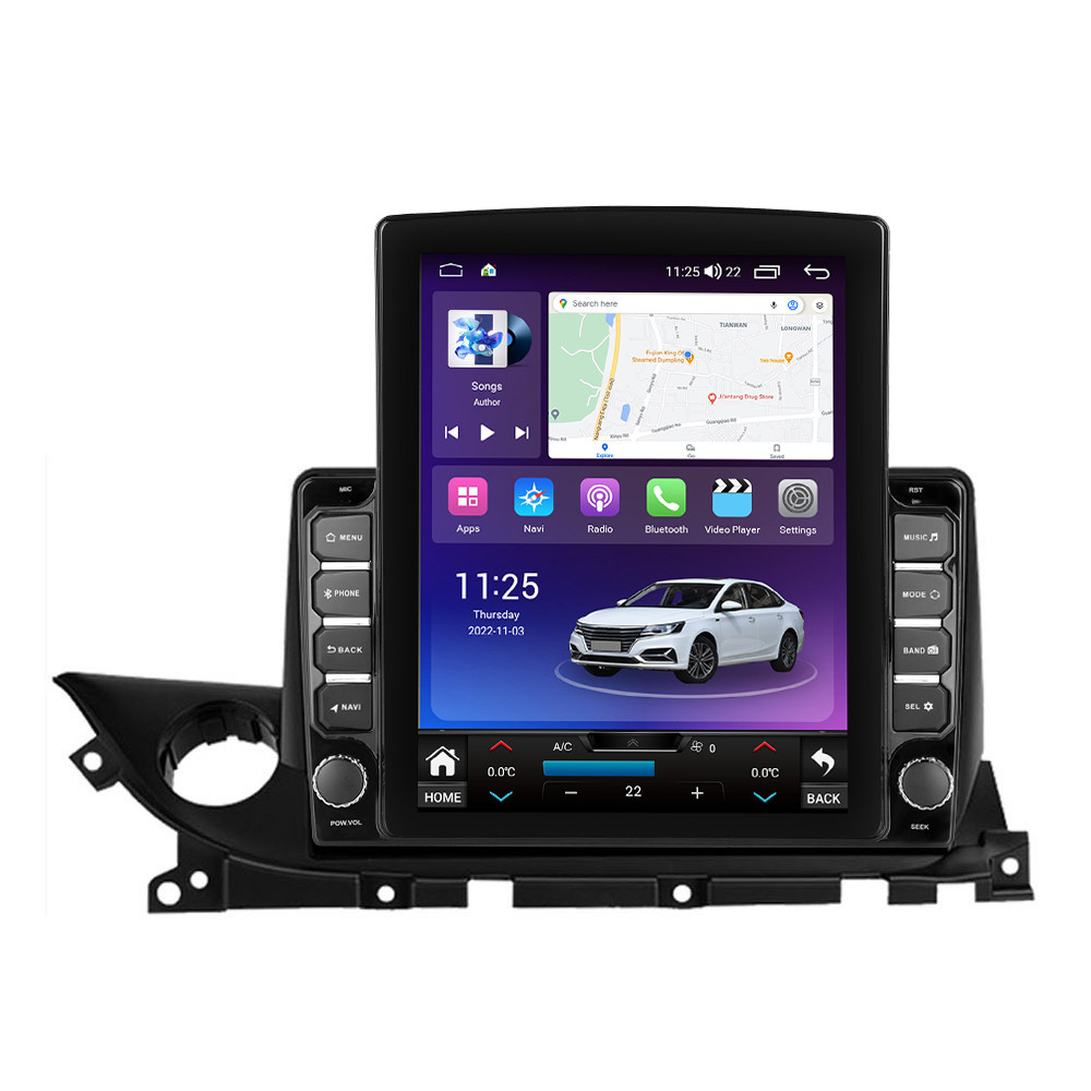 Navigatie dedicata cu Android Mazda 6 dupa 2018, 8GB RAM, Radio GPS Dual Zone, Touchscreen IPS 9.7" HD tip Tesla, Internet Wi-Fi si slot SIM 4G, Bluetooth, MirrorLink, USB