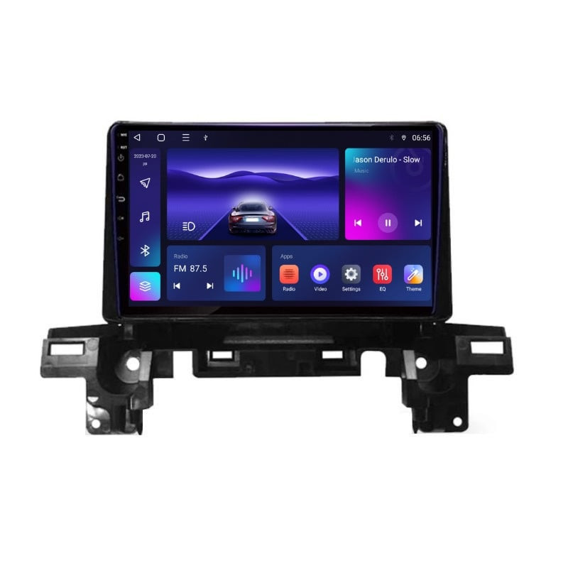 Navigatie dedicata cu Android Mazda CX-5 2017 - 2021, 3GB RAM, Radio GPS Dual Zone, Display HD QLED 9" Touchscreen, Internet Wi-Fi si slot SIM 4G, Bluetooth, MirrorLink, USB