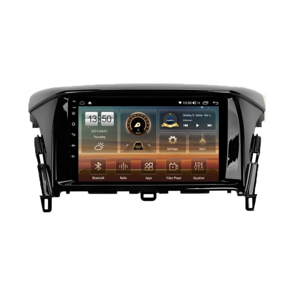 Navigatie dedicata cu Android Mitsubishi Eclipse Cross 2017 - 2020, 8GB RAM, Radio GPS Dual Zone, Display HD QLED 9" Touchscreen, Internet Wi-Fi si slot SIM 4G, Bluetooth, MirrorLink, USB