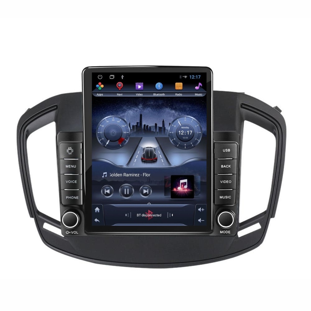 Navigatie dedicata cu Android Opel Insignia A 2013 - 2017, 2GB RAM, Radio GPS Dual Zone, Touchscreen IPS 9.7" HD tip Tesla, Internet Wi-Fi, Bluetooth, MirrorLink, USB