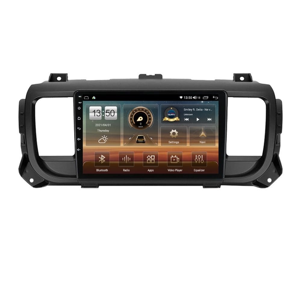Navigatie dedicata cu Android Opel Vivaro C dupa 2019, 4GB RAM, Radio GPS Dual Zone, Display HD QLED 9" Touchscreen, Internet Wi-Fi si slot SIM 4G, Bluetooth, MirrorLink, USB