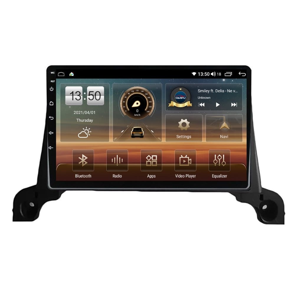 Navigatie dedicata cu Android Peugeot 5008 2017 - 2020, 4GB RAM, Radio GPS Dual Zone, Display HD QLED 9" Touchscreen, Internet Wi-Fi si slot SIM 4G, Bluetooth, MirrorLink, USB