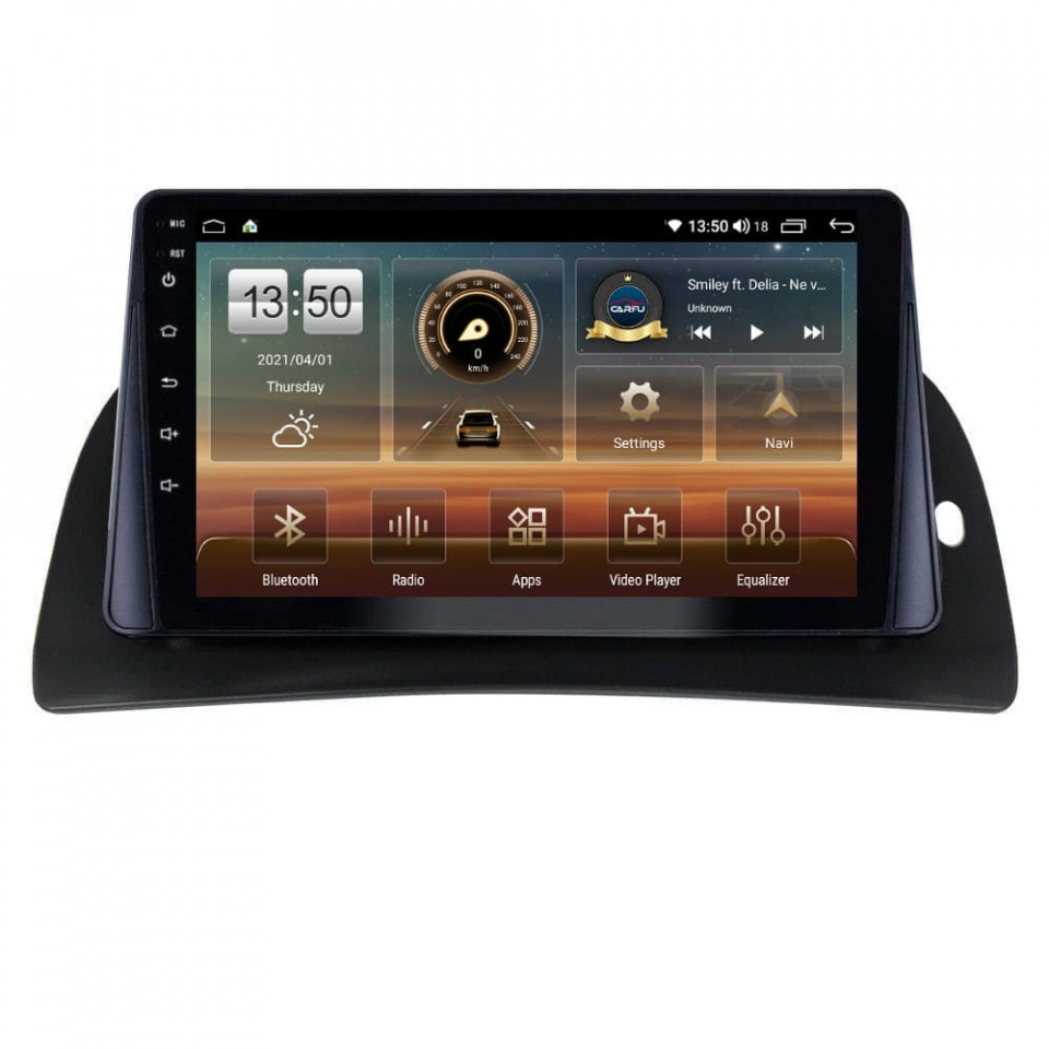 Navigatie dedicata cu Android Renault Kangoo II 2008 - 2021, 8GB RAM, Radio GPS Dual Zone, Display HD QLED 9" Touchscreen, Internet Wi-Fi si slot SIM 4G, Bluetooth, MirrorLink, USB