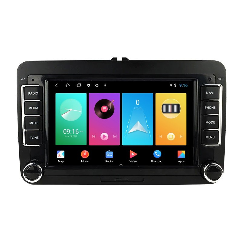 Navigatie dedicata cu Android Seat Toledo III 2004 - 2009, 2GB RAM, Radio GPS Dual Zone, Display HD IPS 7" Touchscreen, Internet Wi-Fi, Bluetooth, MirrorLink, USB