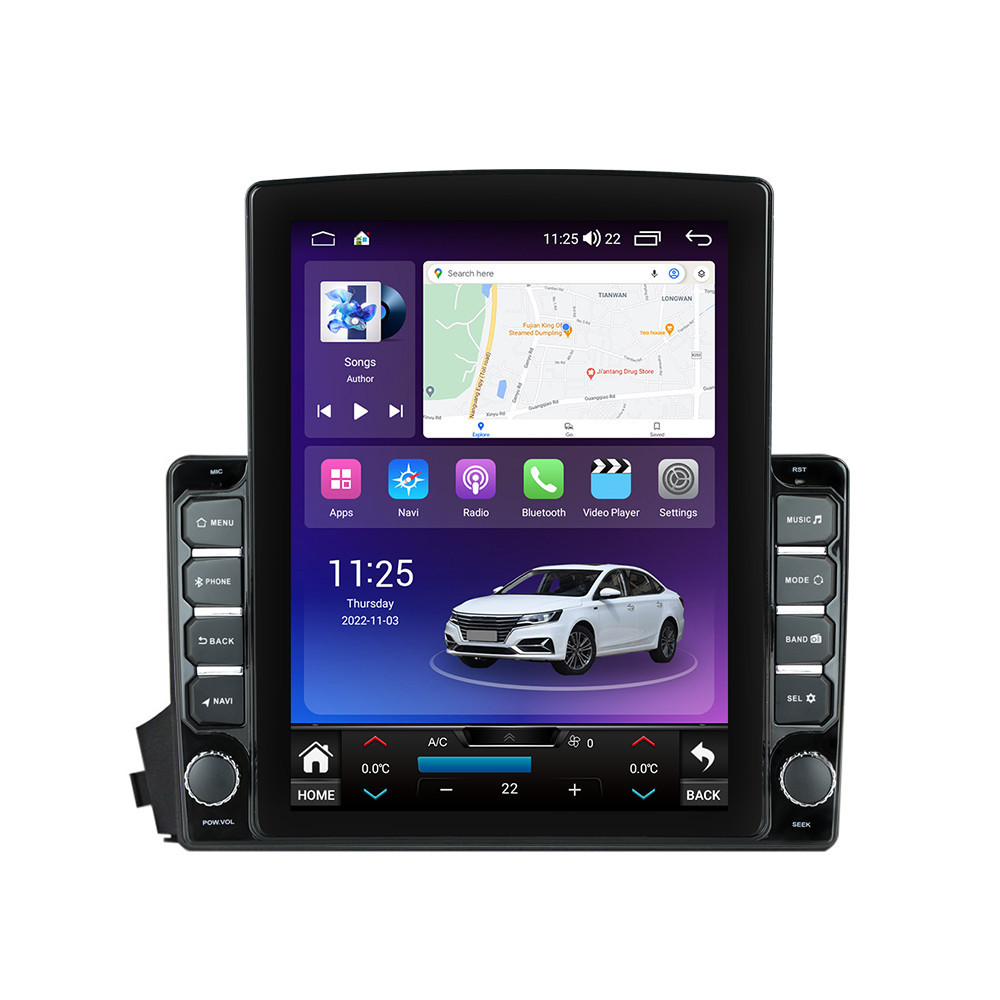 Navigatie dedicata cu Android Ssangyong Actyon 2005 - 2012, 8GB RAM, Radio GPS Dual Zone, Touchscreen IPS 9.7" HD tip Tesla, Internet Wi-Fi si slot SIM 4G, Bluetooth, MirrorLink, USB