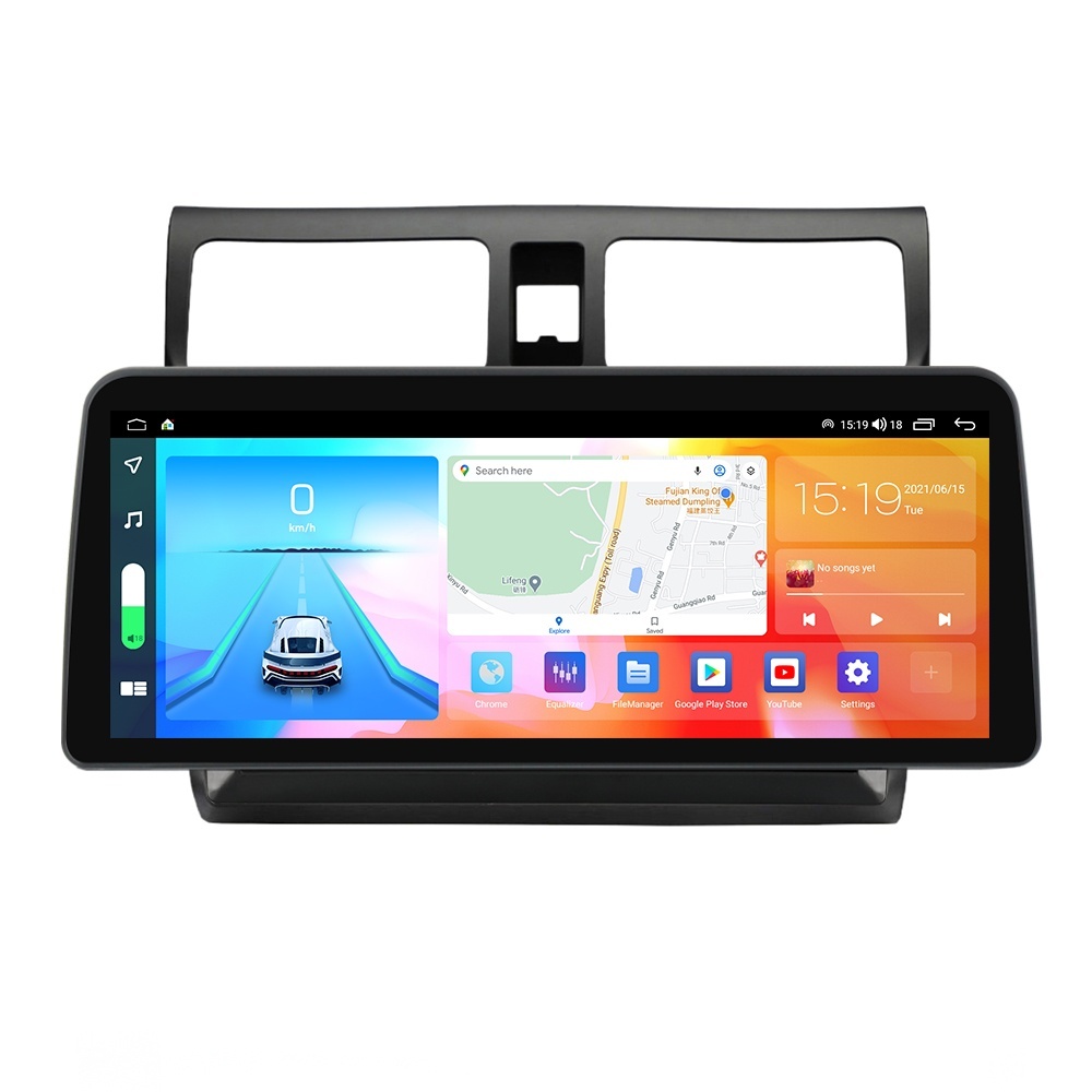 Navigatie dedicata cu Android Suzuki Swift III 2005 - 2010, 8GB RAM, Radio GPS Dual Zone, Display QLED 12.3" Touchscreen, Internet Wi-Fi si slot SIM 4G, Bluetooth, MirrorLink, USB