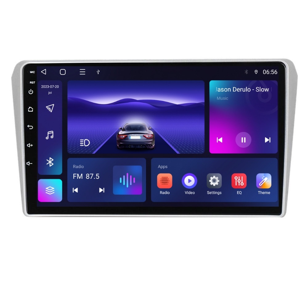 Navigatie dedicata cu Android Toyota Avensis T25 2003 - 2009, 4GB RAM, Radio GPS Dual Zone, Display HD IPS 9" Touchscreen, Internet Wi-Fi, Bluetooth, MirrorLink, USB
