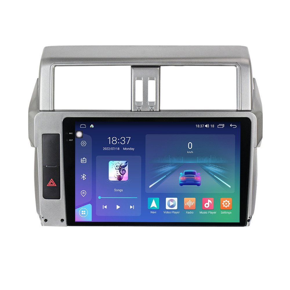 Navigatie dedicata cu Android Toyota Land Cruiser Prado J150 2013 - 2017, 4GB RAM, Radio GPS Dual Zone, Display 2K QLED 10.36" Touchscreen, Internet Wi-Fi si slot SIM 4G, Bluetooth, MirrorLi
