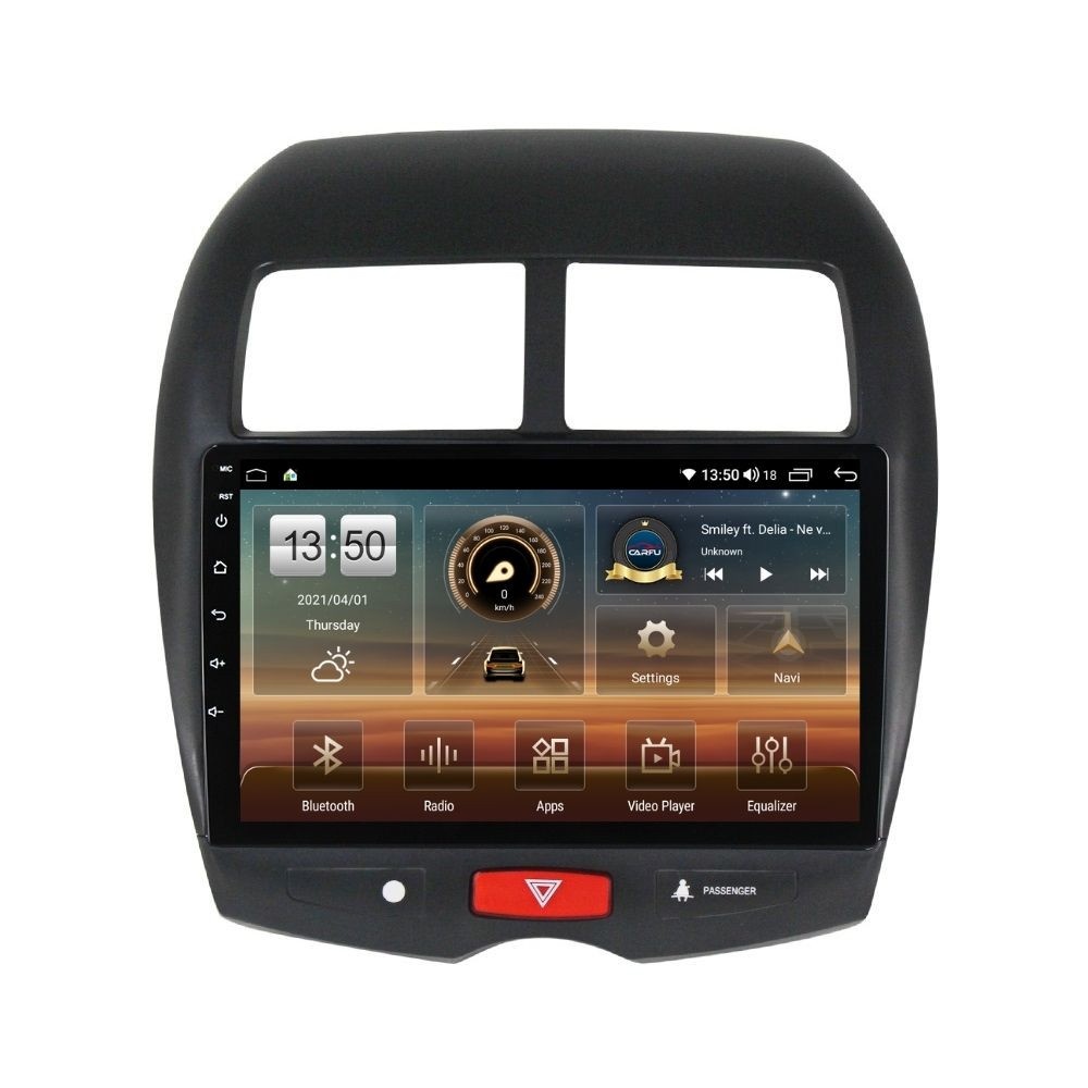 Navigatie dedicata cu Android Citroen C4 Aircross 2012 - 2017, 4GB RAM, Radio GPS Dual Zone, Display HD QLED 10" Touchscreen, Internet Wi-Fi si slot SIM 4G, Bluetooth, MirrorLink, USB