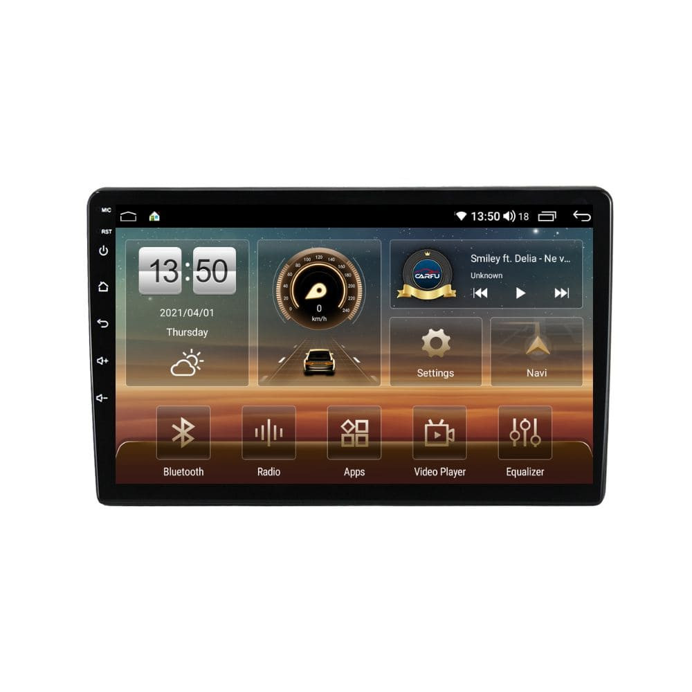 Navigatie dedicata cu Android Dacia Spring dupa 2020, 6GB RAM, Radio GPS Dual Zone, Display HD QLED 9" Touchscreen, Internet Wi-Fi si slot SIM 4G, Bluetooth, MirrorLink, USB