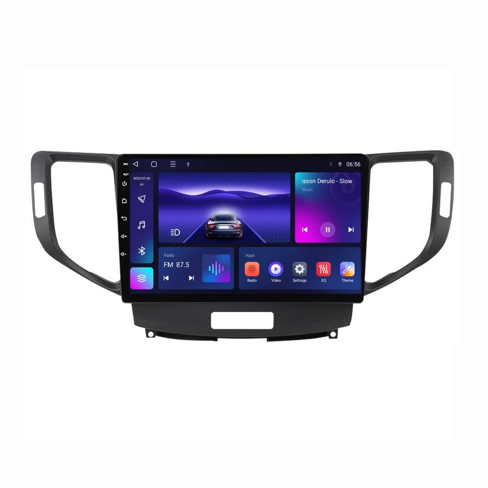 Navigatie dedicata cu Android Honda Accord VIII 2008 - 2012, 3GB RAM, Radio GPS Dual Zone, Display HD QLED 9" Touchscreen, Internet Wi-Fi si slot SIM 4G, Bluetooth, MirrorLink, USB