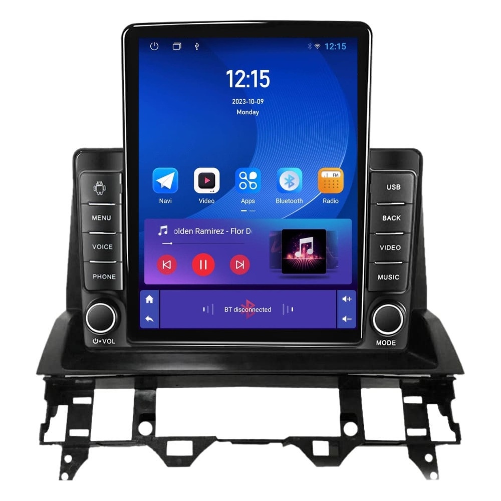 Navigatie dedicata cu Android Mazda 6 2002 - 2008, 1GB RAM, Radio GPS Dual Zone, Touchscreen IPS 9.7" HD tip Tesla, Internet Wi-Fi, Bluetooth, MirrorLink, USB